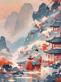 飞雪落故乡
